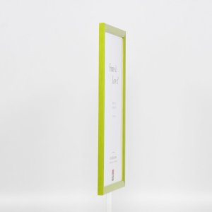 Efektní dřevěný rám profil 89 zelený 30,5x91,5 cm muzejní sklo