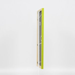 Efektní dřevěný rám profil 89 zelený 30,5x91,5 cm muzejní sklo