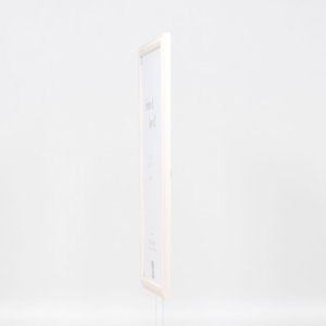 Efektní dřevěný rám profil 32 bílý 30,5x91,5 cm muzejní sklo
