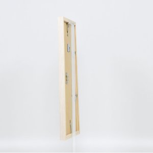 Efektní dřevěný rám profil 33 bílý 30,5x91,5 cm muzejní sklo