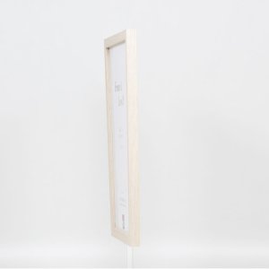 Efektní dřevěný rám profil 33 bílý 30,5x91,5 cm muzejní sklo