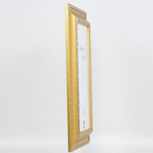 Efekt Barokní obrazový rám profil 31 zlatý 30,5x91,5 cm muzejní sklo