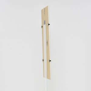 Bezrámový držák obrazu 35x100 cm s antireflexním sklem