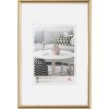 Plastový rámeček Walther GALERIA 21x29,7 cm zlatý rámeček na certifikáty DIN A4