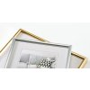 Plastový rámeček Walther GALERIA 21x29,7 cm zlatý rámeček na certifikáty DIN A4