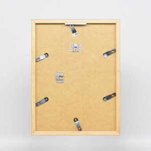 Dřevěný rám Top Cube 35x100 cm oranžové normální sklo