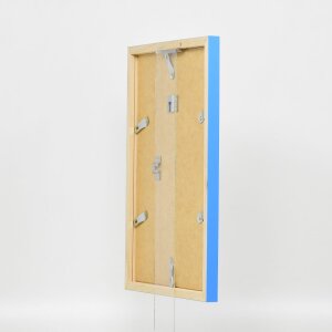 Dřevěný rám Top Cube 35x50 cm modré antireflexní sklo