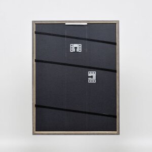 Efektní rám z masivního dřeva profil 25 ořechově hnědý 35x50 cm akrylové sklo