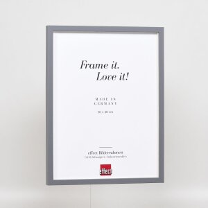 Efektní dřevěný rám profil 35 antracit 35x50 cm normální sklo + distanční rámeček