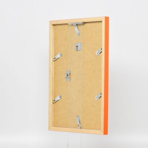 Dřevěný rám Top Cube 35x50 cm oranžové muzejní sklo