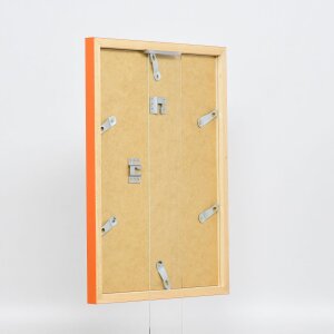 Dřevěný rám Top Cube 35x50 cm oranžové muzejní sklo