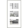 Plastový rámeček GALERIA pro 3 x 10x15 cm - stříbrný