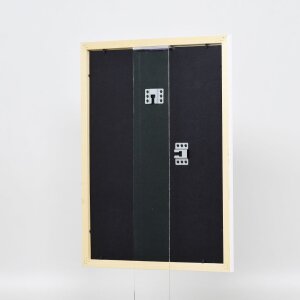 Efektní dřevěný rám profil 2210 bílý 40x50 cm antireflexní sklo