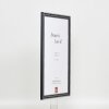 Efektní dřevěný rám profil 38 šedý 40x50 cm antireflexní sklo