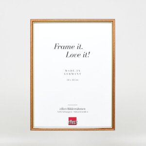 Efektní dřevěný rám profil 23 světle hnědý 40x50 cm antireflexní sklo