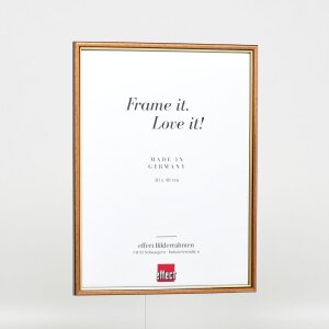 Efektní dřevěný rám profil 23 světle hnědý 40x50 cm antireflexní sklo