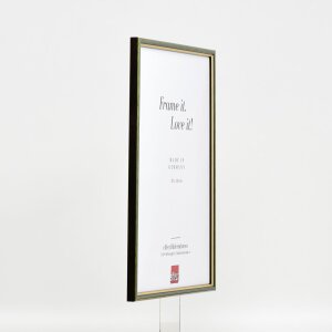 Efektní dřevěný rám profil 23 zelený 40x50 cm antireflexní sklo