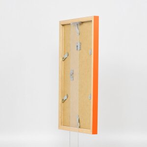 Dřevěný rám Top Cube 40x50 cm oranžové akrylové sklo