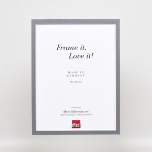 Efektní dřevěný rám profil 35 antracit 40x50 cm normální sklo + distanční rámeček