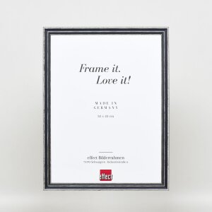 Efektní dřevěný rám profil 38 šedý 40x60 cm antireflexní sklo