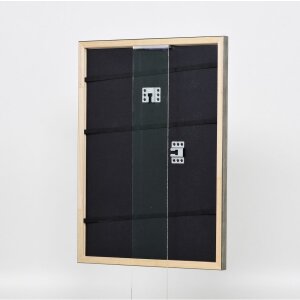 Efektní dřevěný rám profil 2070 akrylové sklo 40x60 cm stříbrný