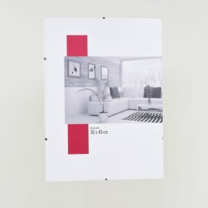 Efektní bezrámový držák na obrazy 42x60 cm z akrylového skla DIN A2
