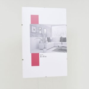 Efektní bezrámový držák na obrazy 42x60 cm z akrylového skla DIN A2