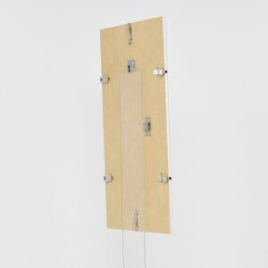 Efektní bezrámový držák na obrazy 42x60 cm z akrylového skla DIN A2