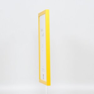 Dřevěný rám Top Cube 42x59,4 cm žluté normální sklo
