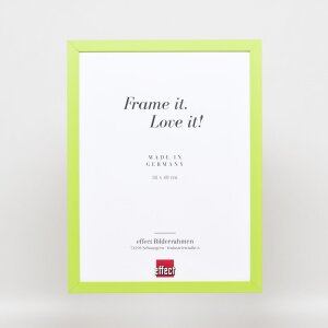 Dřevěný rám Top Cube 42x59,4 cm zelené normální sklo