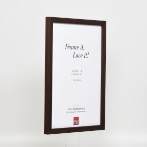Efektní dřevěný rám profil 33 wenge 42x59,4 cm antireflexní sklo
