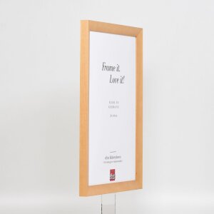 Efektní dřevěný rám Top N bříza 42x59,4 cm antireflexní sklo