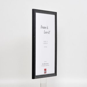 Efektní dřevěný rám profil 2070 muzejní sklo 42x59,4 cm černý