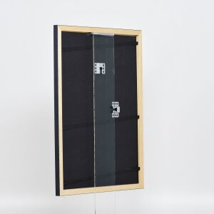 Efektní dřevěný rám profil 38 šedý 45x60 cm antireflexní sklo