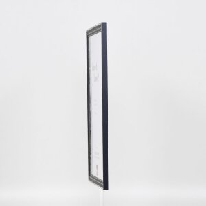 Efektní dřevěný rám profil 38 šedý 45x60 cm antireflexní sklo