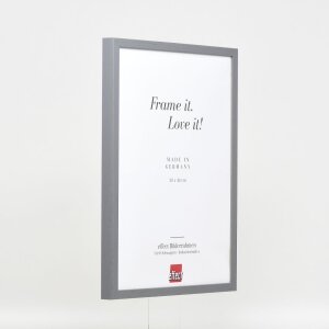 Efektní dřevěný rám profil 35 antracit 45x60 cm antireflexní sklo
