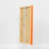 Dřevěný rám Top Cube 50x100 cm oranžové akrylové sklo