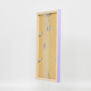 Dřevěný rám Top Cube 50x100 cm lila muzejní sklo