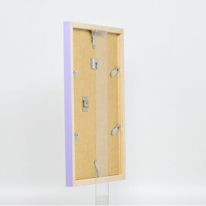 Dřevěný rám Top Cube 50x100 cm lila muzejní sklo