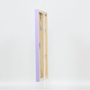 Dřevěný rám Top Cube 50x100 cm lila muzejní sklo