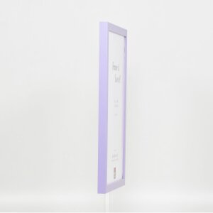 Dřevěný rám Top Cube 50x100 cm lila muzejní sklo