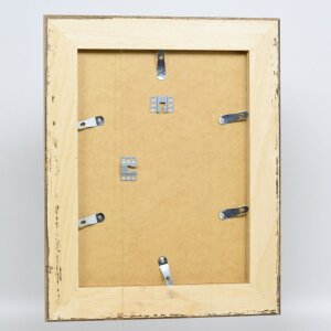 Efekt Barokní obrazový rám profil 31 stříbrný 50x50 cm antireflexní sklo