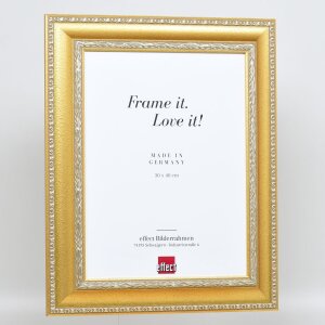 Efekt Barokní obrazový rám profil 31 zlatý 50x50 cm antireflexní sklo