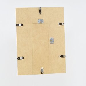 Efektní bezrámový držák na obrázky 50x60 cm z antireflexního skla