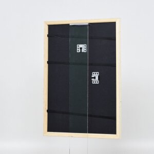 Efektní dřevěný rám profil 38 bílý 50x60 cm antireflexní sklo