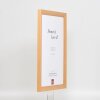 Efektní dřevěný rám Top N bříza 50x60 cm antireflexní sklo