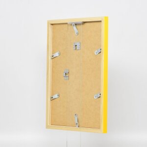 Dřevěný rám Top Cube 50x60 cm žluté muzejní sklo