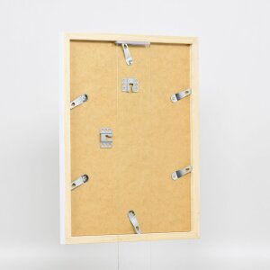 Dřevěný rám Top Cube 59,4x84,1 cm bílé normální sklo