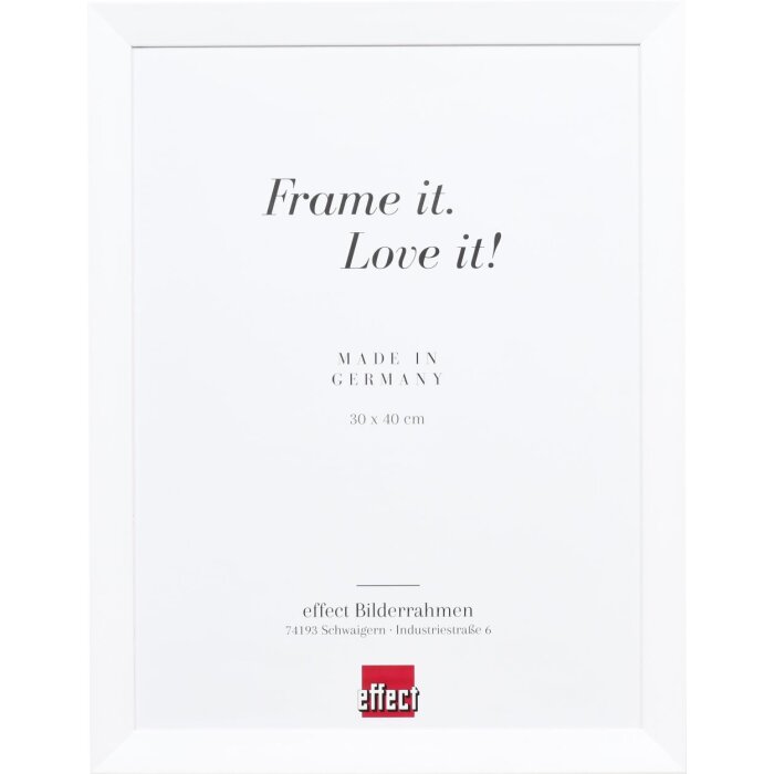 Efektní dřevěný rám Top N bílý 59,4x84,1 cm normální sklo