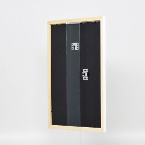 Efektní dřevěný rám profil 2210 bílý 59,4x84,1 cm antireflexní sklo